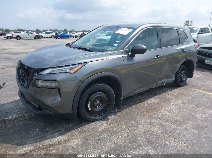 2021 Nissan Rogue S Fwd VIN: 5N1AT3AAXMC798463 Lot: 39422537