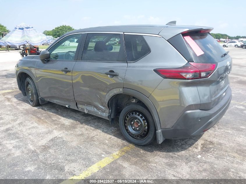 2021 Nissan Rogue S Fwd VIN: 5N1AT3AAXMC798463 Lot: 39422537