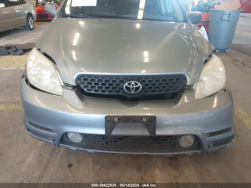 2003 Toyota Matrix Xr VIN: 2T1KR32E33C161834 Lot: 39422538