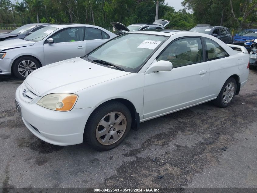 2003 Honda Civic Ex VIN: 1HGEM22983L066012 Lot: 39422543