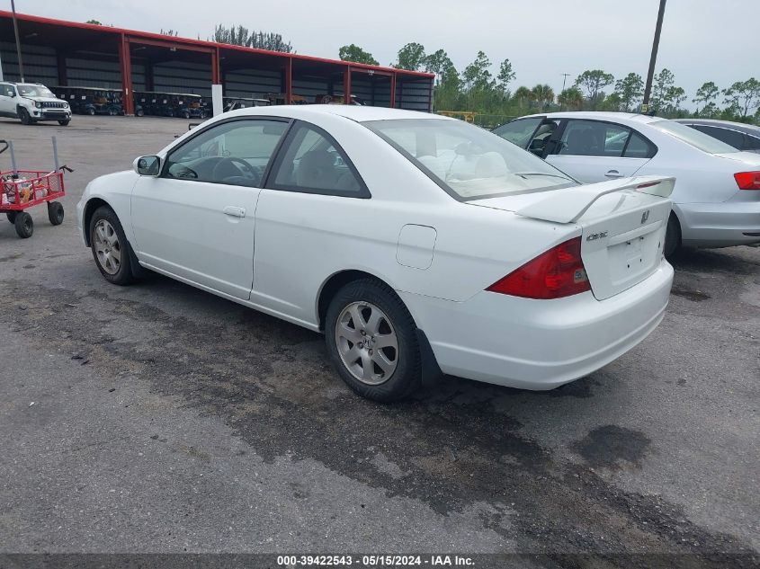 2003 Honda Civic Ex VIN: 1HGEM22983L066012 Lot: 39422543