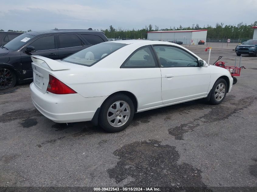 2003 Honda Civic Ex VIN: 1HGEM22983L066012 Lot: 39422543