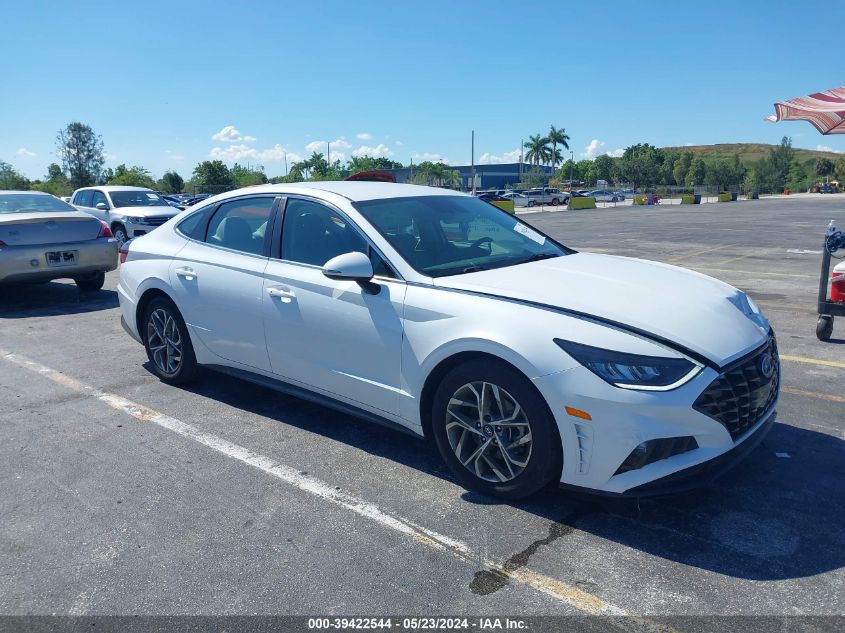 2021 Hyundai Sonata Sel VIN: 5NPEL4JA2MH113016 Lot: 39422544