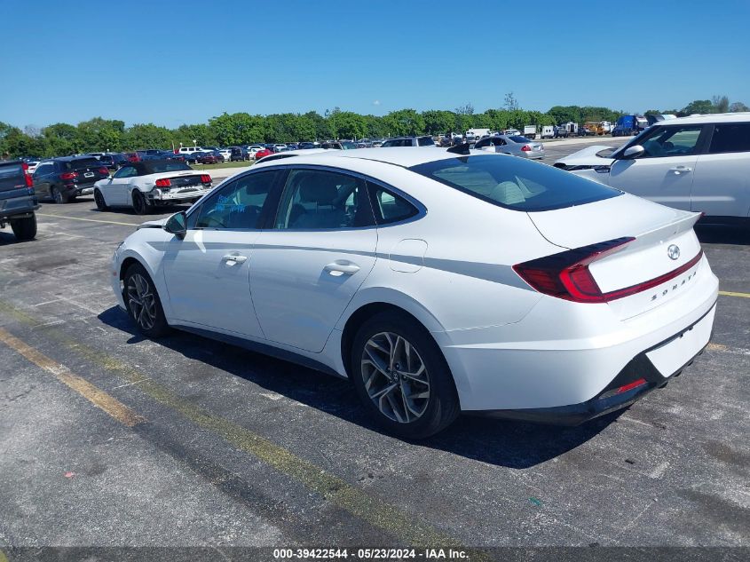 2021 Hyundai Sonata Sel VIN: 5NPEL4JA2MH113016 Lot: 39422544