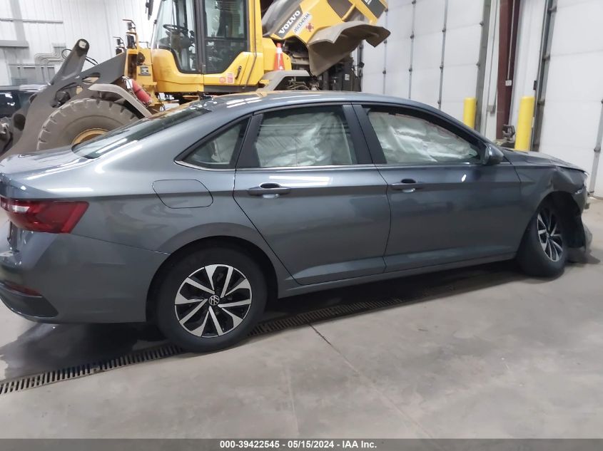 2024 Volkswagen Jetta 1.5T S VIN: 3VW5M7BU7RM016657 Lot: 39422545