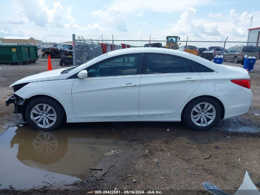 2012 Hyundai Sonata Gls VIN: 5NPEB4AC6CH488927 Lot: 39422551