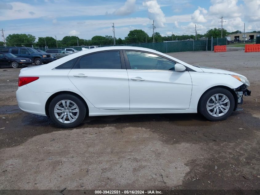 2012 Hyundai Sonata Gls VIN: 5NPEB4AC6CH488927 Lot: 39422551