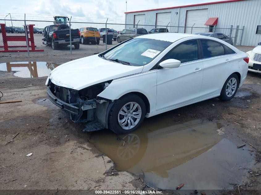 2012 Hyundai Sonata Gls VIN: 5NPEB4AC6CH488927 Lot: 39422551