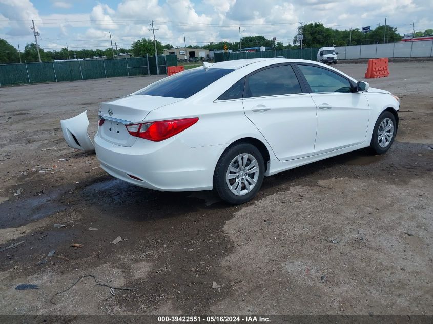 2012 Hyundai Sonata Gls VIN: 5NPEB4AC6CH488927 Lot: 39422551