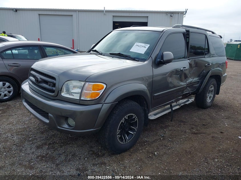 2004 Toyota Sequoia Limited V8 VIN: 5TDBT48AX4S222021 Lot: 39422556