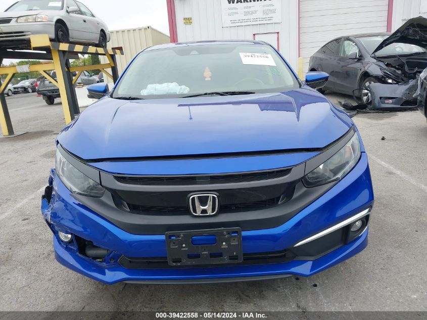 2020 Honda Civic Ex VIN: 19XFC1F37LE210082 Lot: 39422558