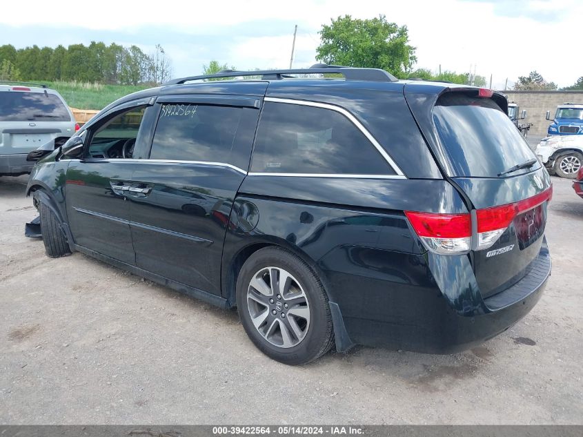 2016 Honda Odyssey Touring/Touring Elite VIN: 5FNRL5H95GB040651 Lot: 39422564