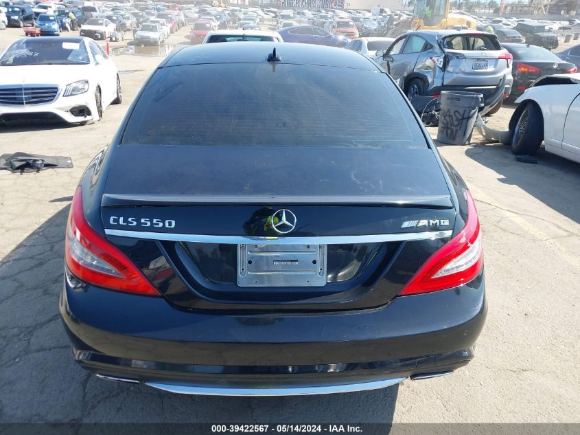 2012 Mercedes-Benz Cls 550 VIN: WDDLJ7DB7CA015680 Lot: 39422567