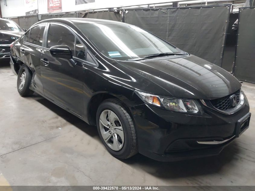 2015 Honda Civic Lx VIN: 19XFB2F50FE200976 Lot: 39422570