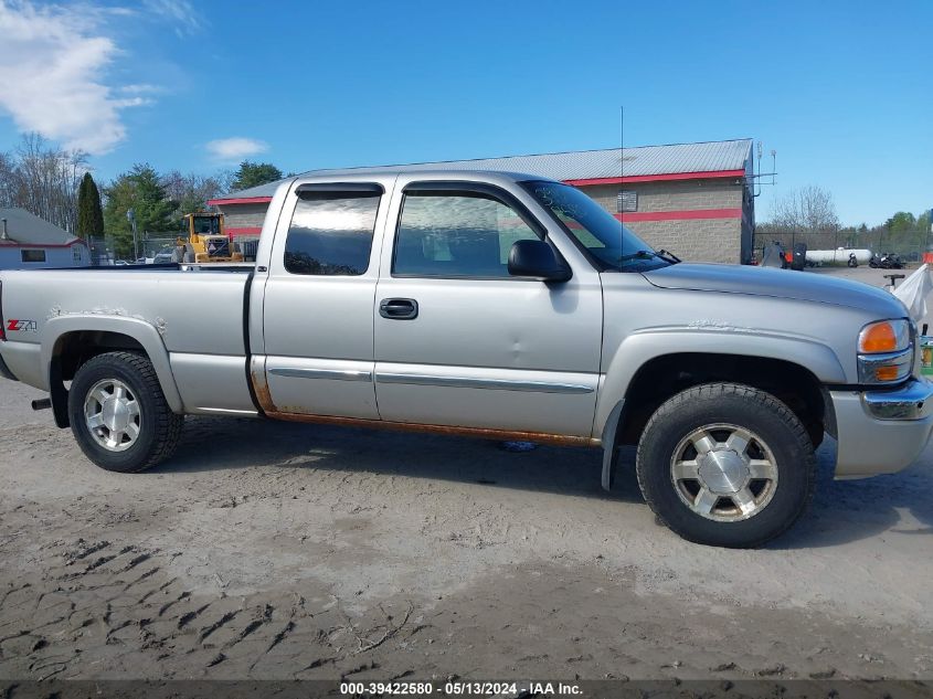 2005 GMC Sierra 1500 Sle VIN: 2GTEK19B151296281 Lot: 39422580