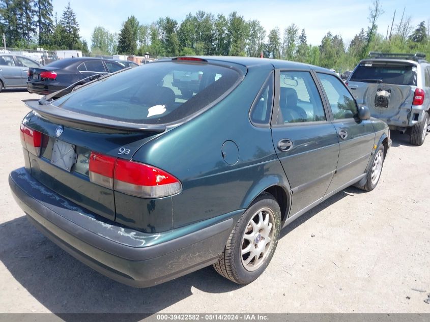 2000 Saab 9-3 VIN: YS3DD58H7Y2025922 Lot: 39422582