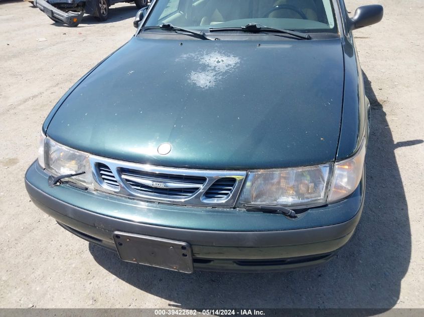 2000 Saab 9-3 VIN: YS3DD58H7Y2025922 Lot: 39422582