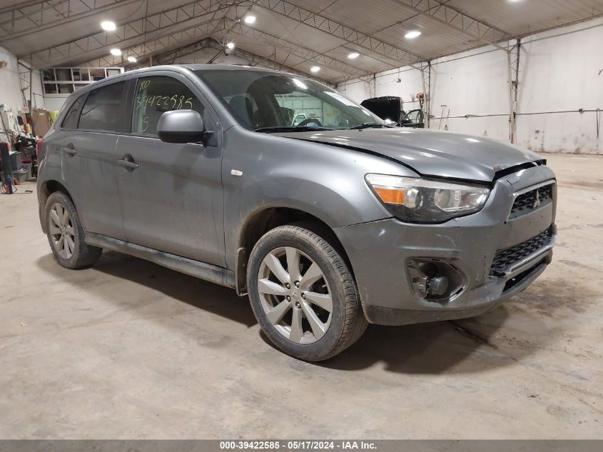 2015 Mitsubishi Outlander Sport Es VIN: 4A4AP3AU2FE001173 Lot: 39422585