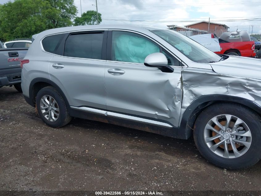 2019 Hyundai Santa Fe Se VIN: 5NMS23AD9KH015430 Lot: 39422586