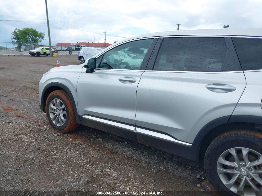 2019 Hyundai Santa Fe Se VIN: 5NMS23AD9KH015430 Lot: 39422586