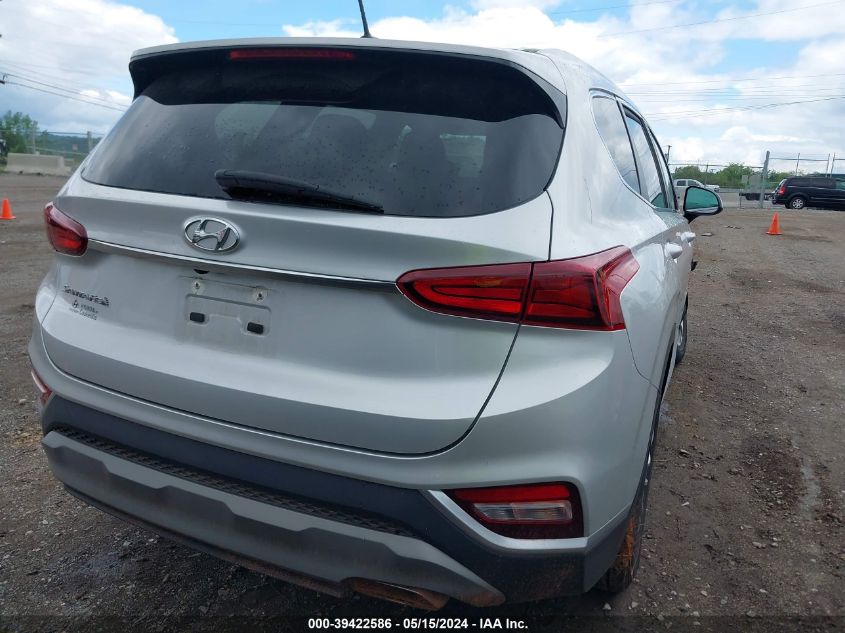 2019 Hyundai Santa Fe Se VIN: 5NMS23AD9KH015430 Lot: 39422586