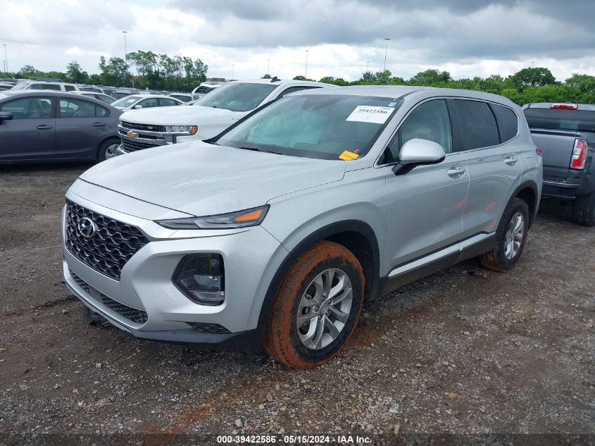 2019 Hyundai Santa Fe Se VIN: 5NMS23AD9KH015430 Lot: 39422586