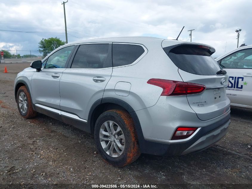 2019 Hyundai Santa Fe Se VIN: 5NMS23AD9KH015430 Lot: 39422586