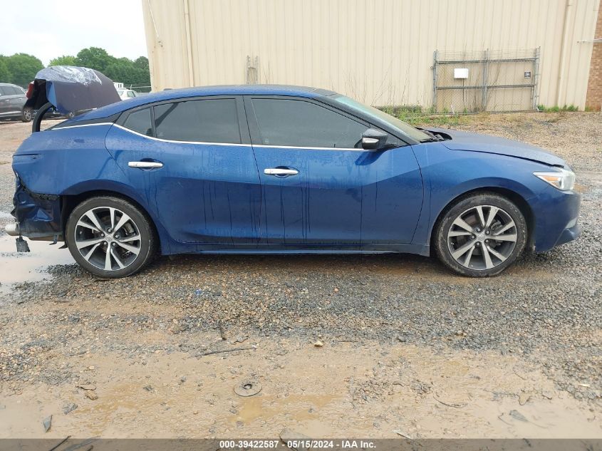 2018 Nissan Maxima 3.5 Sl VIN: 1N4AA6AP4JC402979 Lot: 39422587