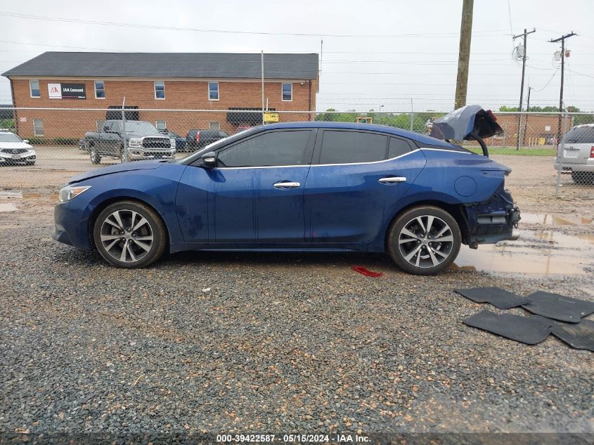 2018 Nissan Maxima 3.5 Sl VIN: 1N4AA6AP4JC402979 Lot: 39422587