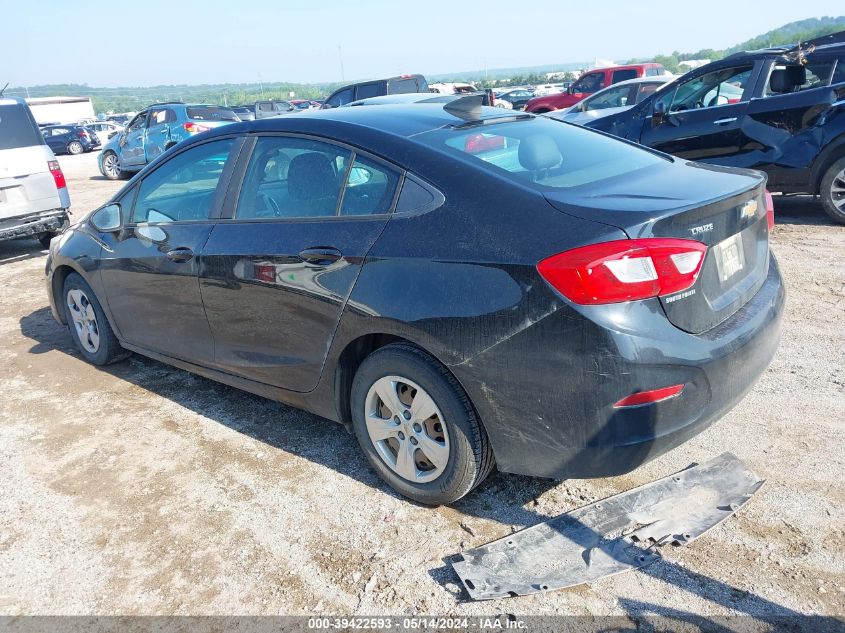 2017 Chevrolet Cruze Ls Auto VIN: 1G1BC5SM8H7123635 Lot: 39422593