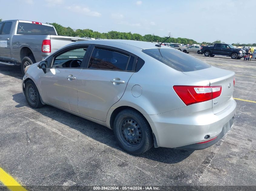 2016 Kia Rio Lx VIN: KNADM4A36G6665561 Lot: 39422604