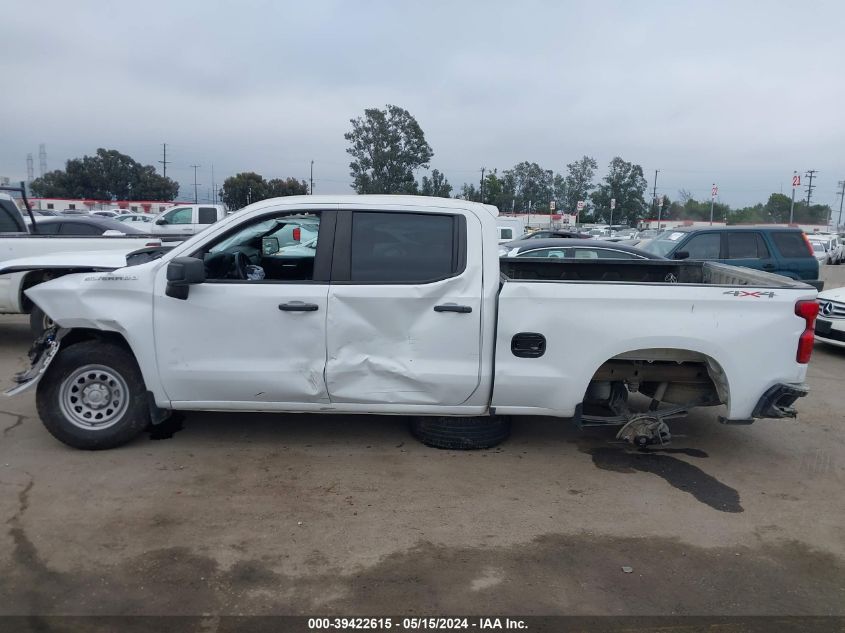 2021 Chevrolet Silverado 1500 4Wd Standard Bed Wt VIN: 3GCUYAEF8MG421267 Lot: 39422615
