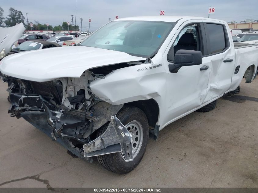 2021 Chevrolet Silverado 1500 4Wd Standard Bed Wt VIN: 3GCUYAEF8MG421267 Lot: 39422615