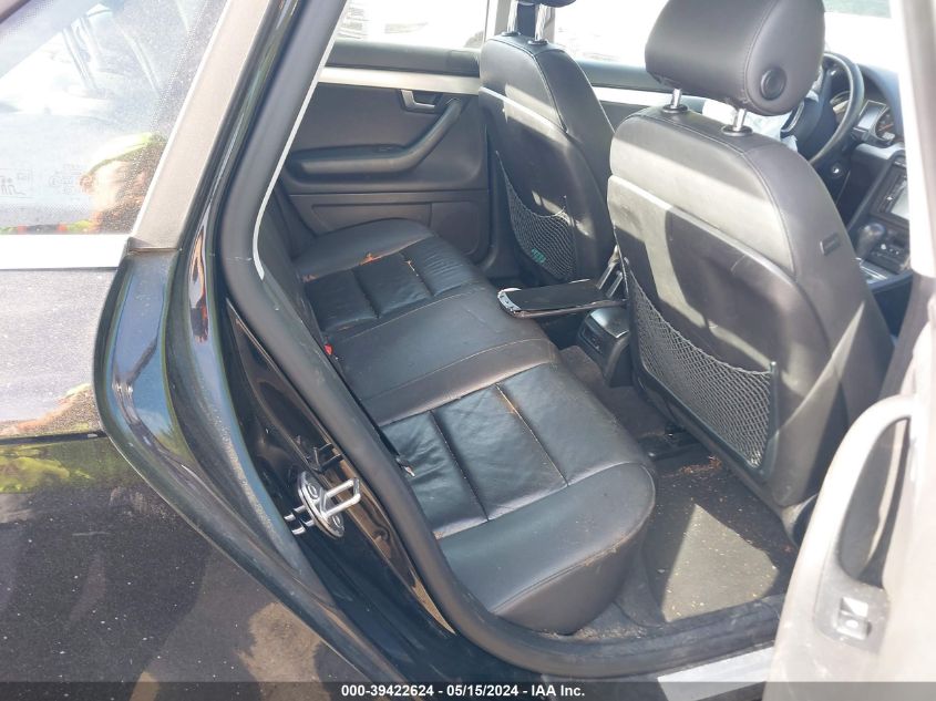 2007 Audi A4 2.0T VIN: WAUDF78E97A204127 Lot: 39422624