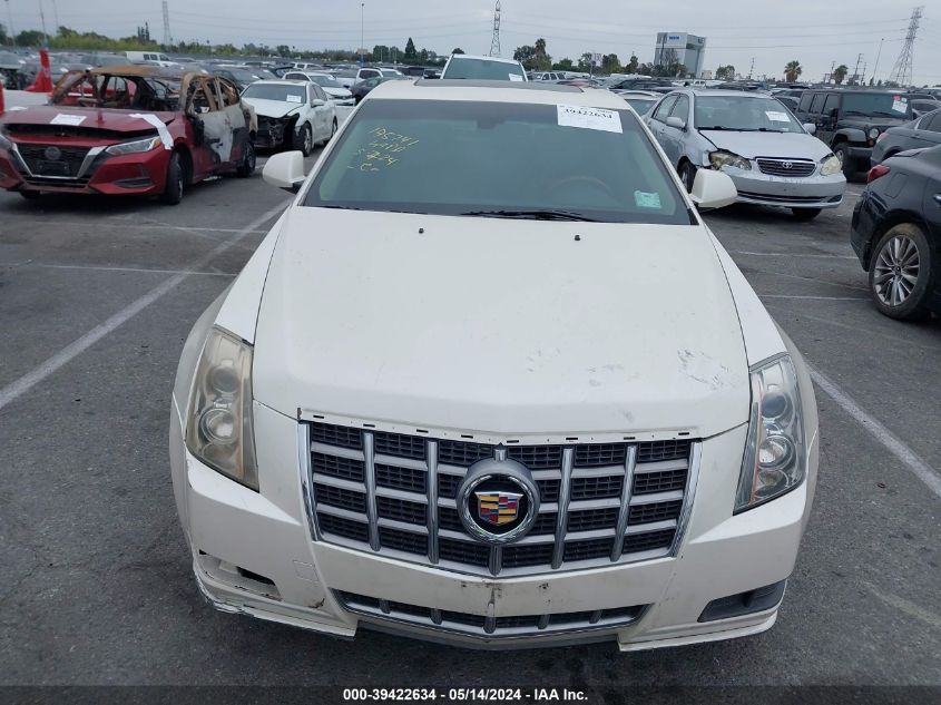 2012 Cadillac Cts Luxury VIN: 1G6DG5E53C0123085 Lot: 39422634
