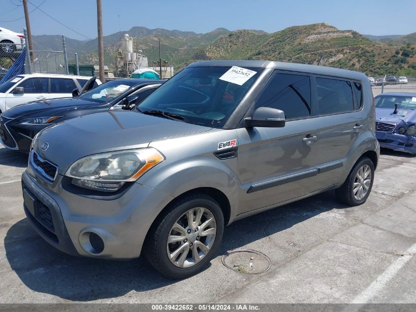 2012 Kia Soul + VIN: KNDJT2A64C7353928 Lot: 39422652