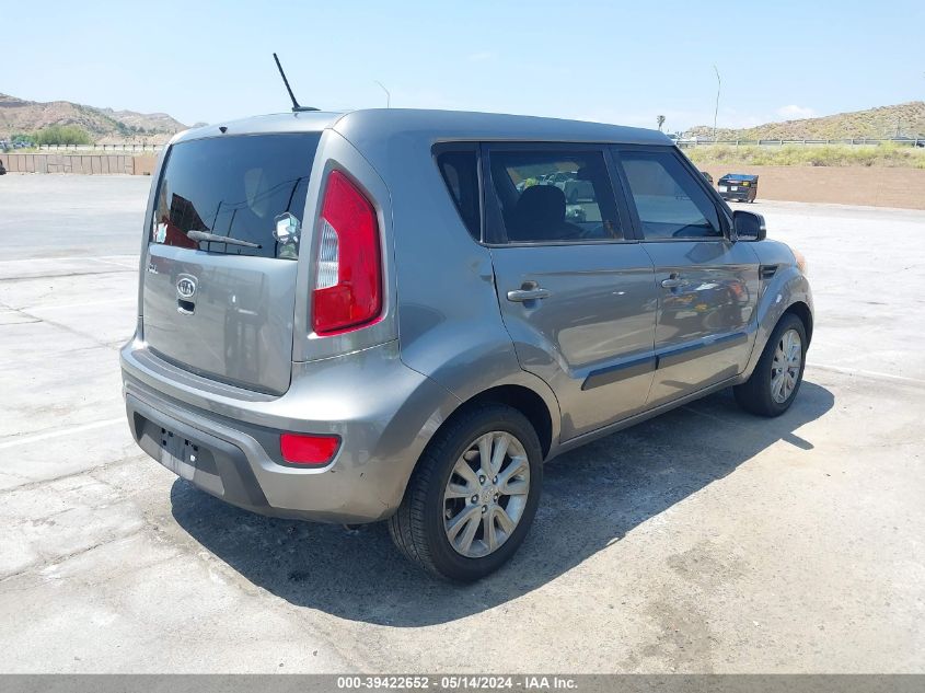 2012 Kia Soul + VIN: KNDJT2A64C7353928 Lot: 39422652