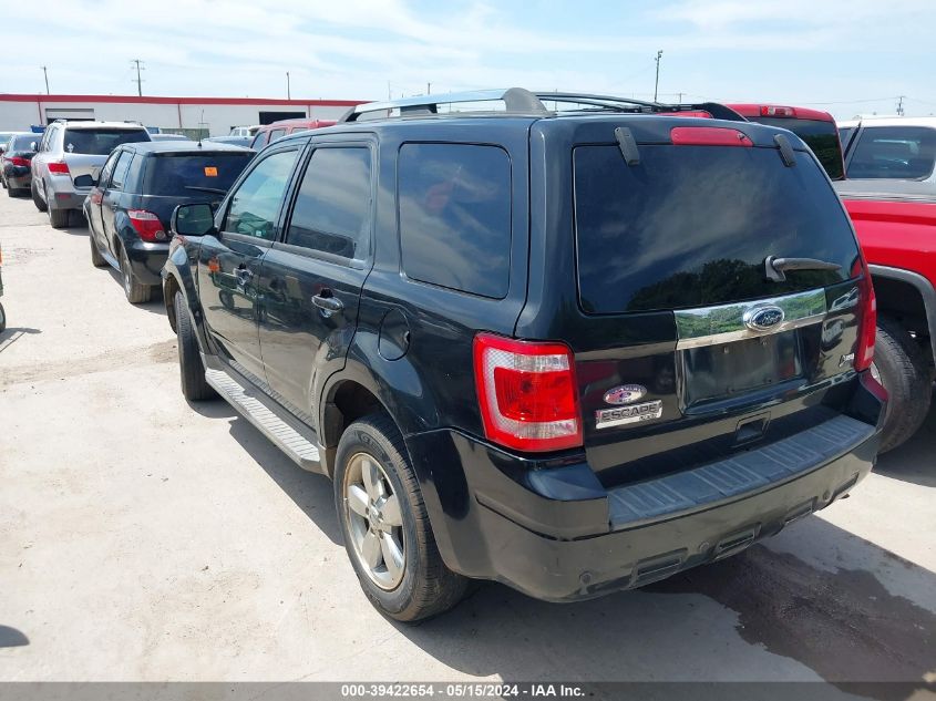 2011 Ford Escape Limited VIN: 1FMCU0EG5BKA32906 Lot: 39422654