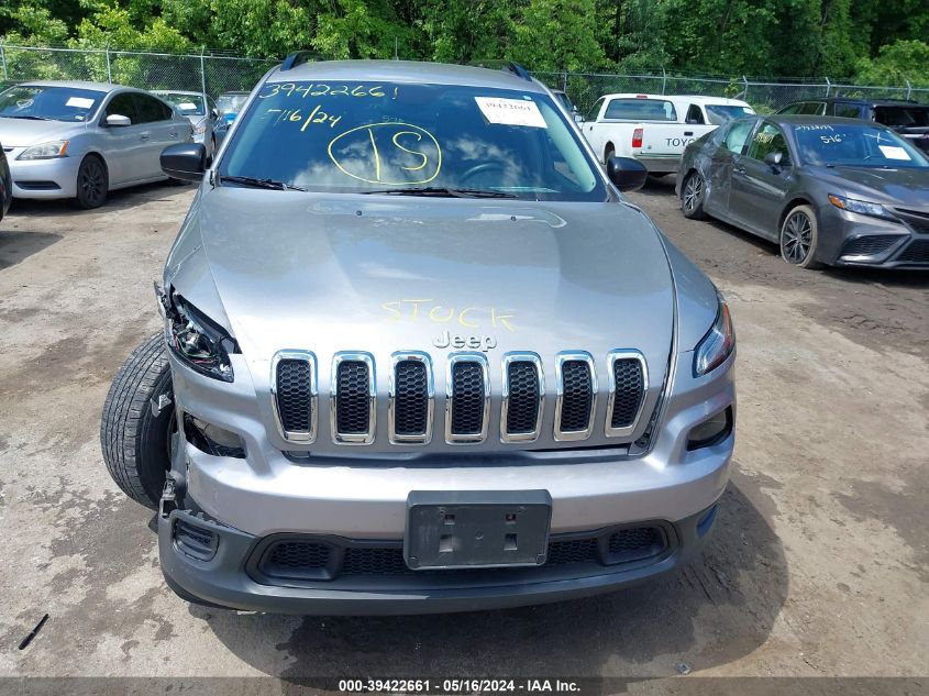 2017 Jeep Cherokee Sport 4X4 VIN: 1C4PJMAB4HW565315 Lot: 39422661