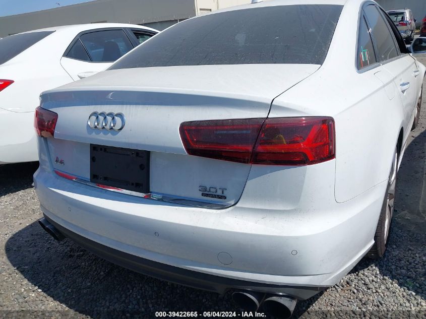 2016 Audi A6 3.0T Premium Plus VIN: WAUFGAFC4GN001966 Lot: 39422665