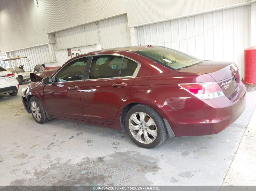 2009 Honda Accord 2.4 Ex-L VIN: 1HGCP26899A052317 Lot: 39422670