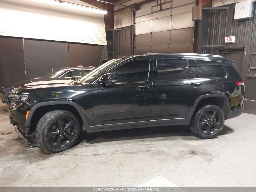 2022 Jeep Grand Cherokee L Altitude 4X4 VIN: 1C4RJKAG4N8544019 Lot: 39422694