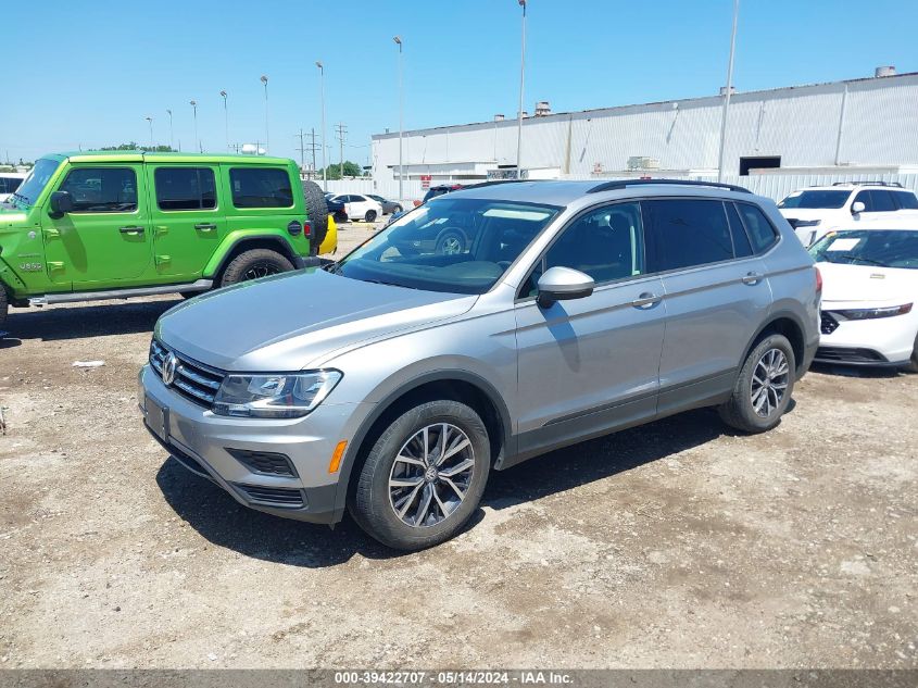 2021 Volkswagen Tiguan 2.0T S VIN: 3VV1B7AX2MM142213 Lot: 39422707