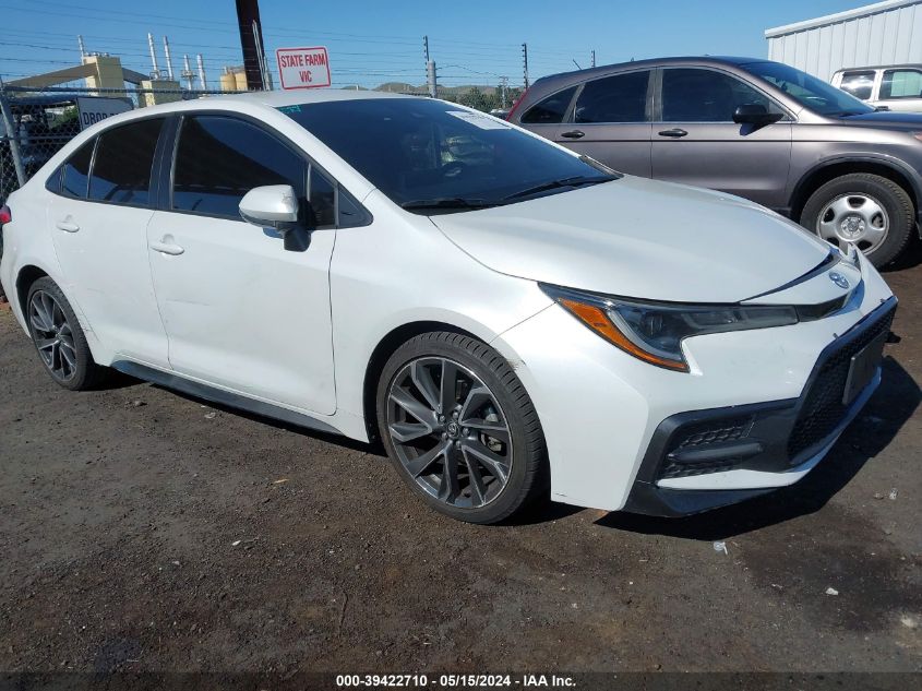 2022 Toyota Corolla Se VIN: JTDS4MCE9N3507139 Lot: 39422710