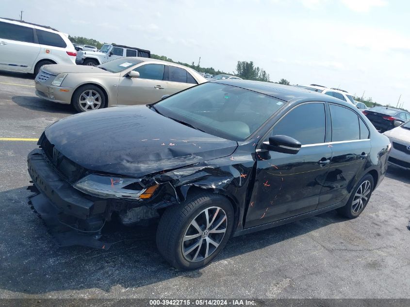 2017 Volkswagen Jetta 1.4T Se VIN: 3VWDB7AJ4HM296092 Lot: 39422715