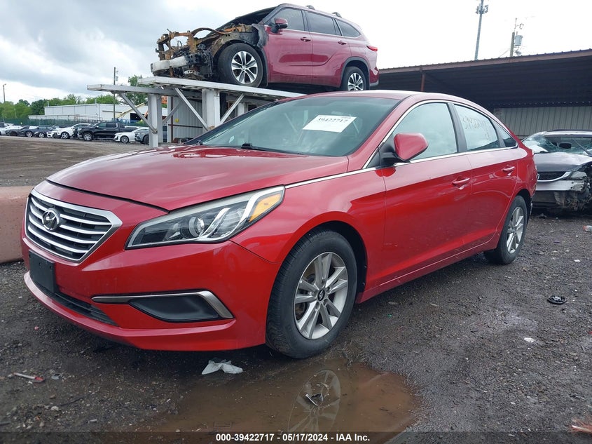 2017 HYUNDAI SONATA - 5NPE24AF2HH445235