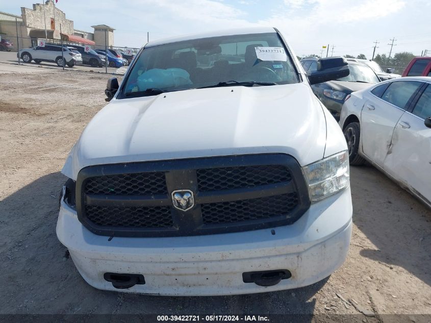 2017 Ram 1500 Tradesman Quad Cab 4X4 6'4 Box VIN: 1C6RR7FT0HS654110 Lot: 39422721