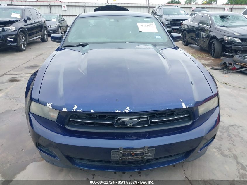 2012 Ford Mustang V6 Premium VIN: 1ZVBP8AM4C5226745 Lot: 39422724