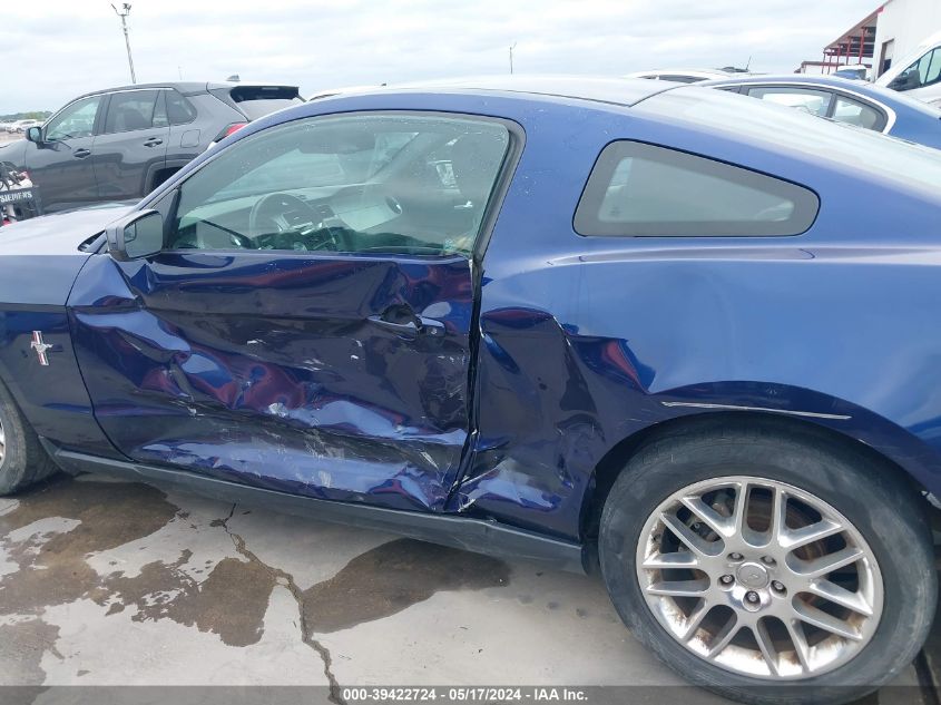 2012 Ford Mustang V6 Premium VIN: 1ZVBP8AM4C5226745 Lot: 39422724