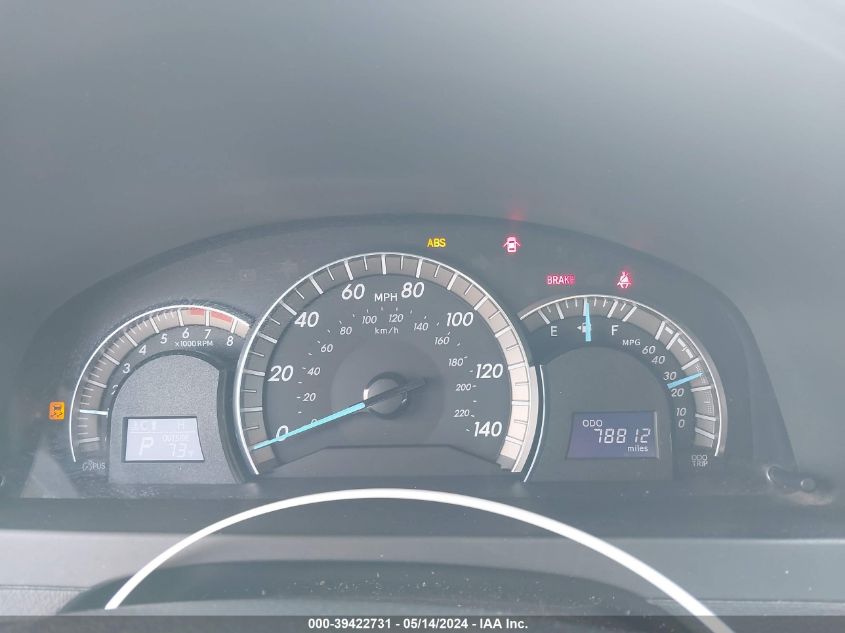 2012 Toyota Camry Se VIN: 4T1BF1FK4CU102433 Lot: 39422731